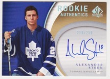 05-06 Alexander Steen Upper Deck SP Authentic Rookie Signature Auto /250