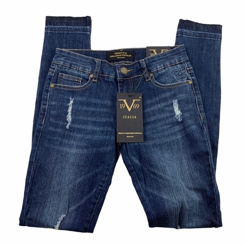 Versace Women's V 19•69 Abbigliamento Sportivo SRL Bella Skinny jeans sz 26  / 2 774691100089 | eBay