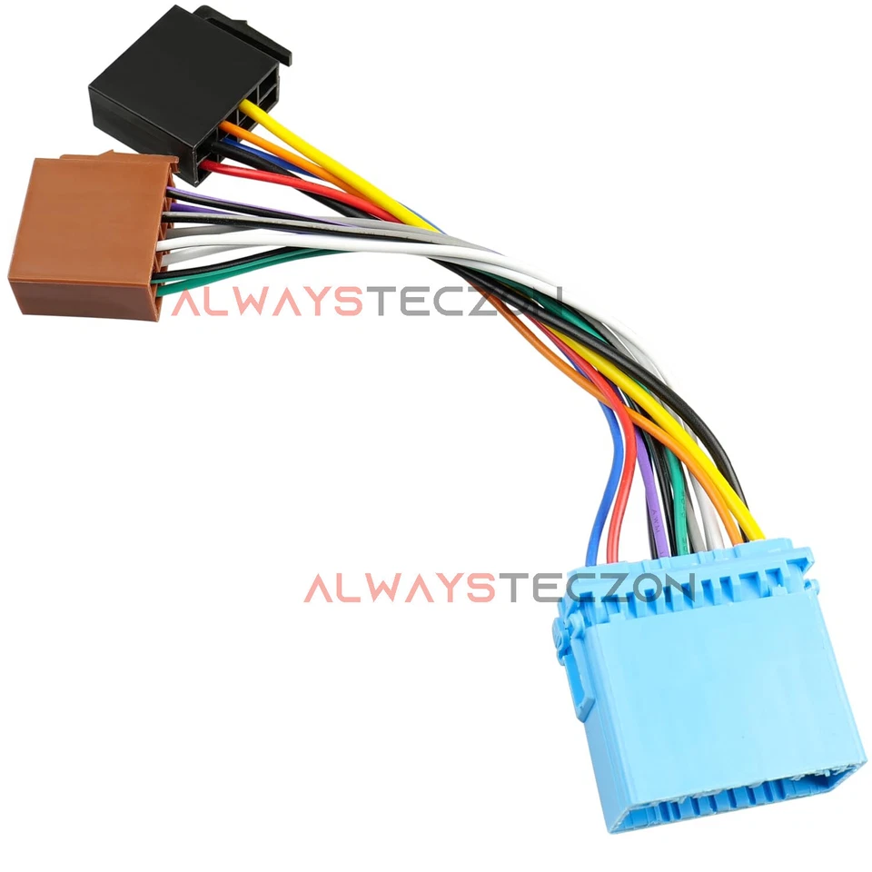 Arnés de cableado de radio para adaptador estéreo de coche Acura Honda Suzuki kit de cable de 16 pines Foto 2 de 4