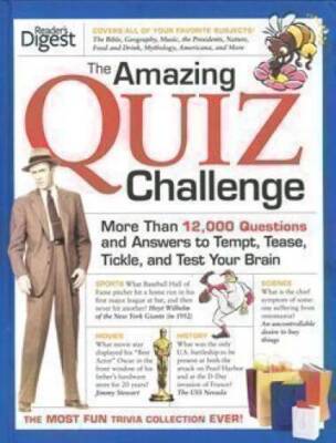 The Amazing Quiz Challenge - Hardcover By Neil Wertheimer - ACCEPTABLE