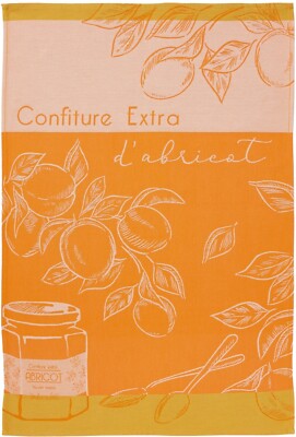 Coucke ''Delice d Fabricots'', Geschirrtuch aus gewebter Baumwolle. Designed in France.