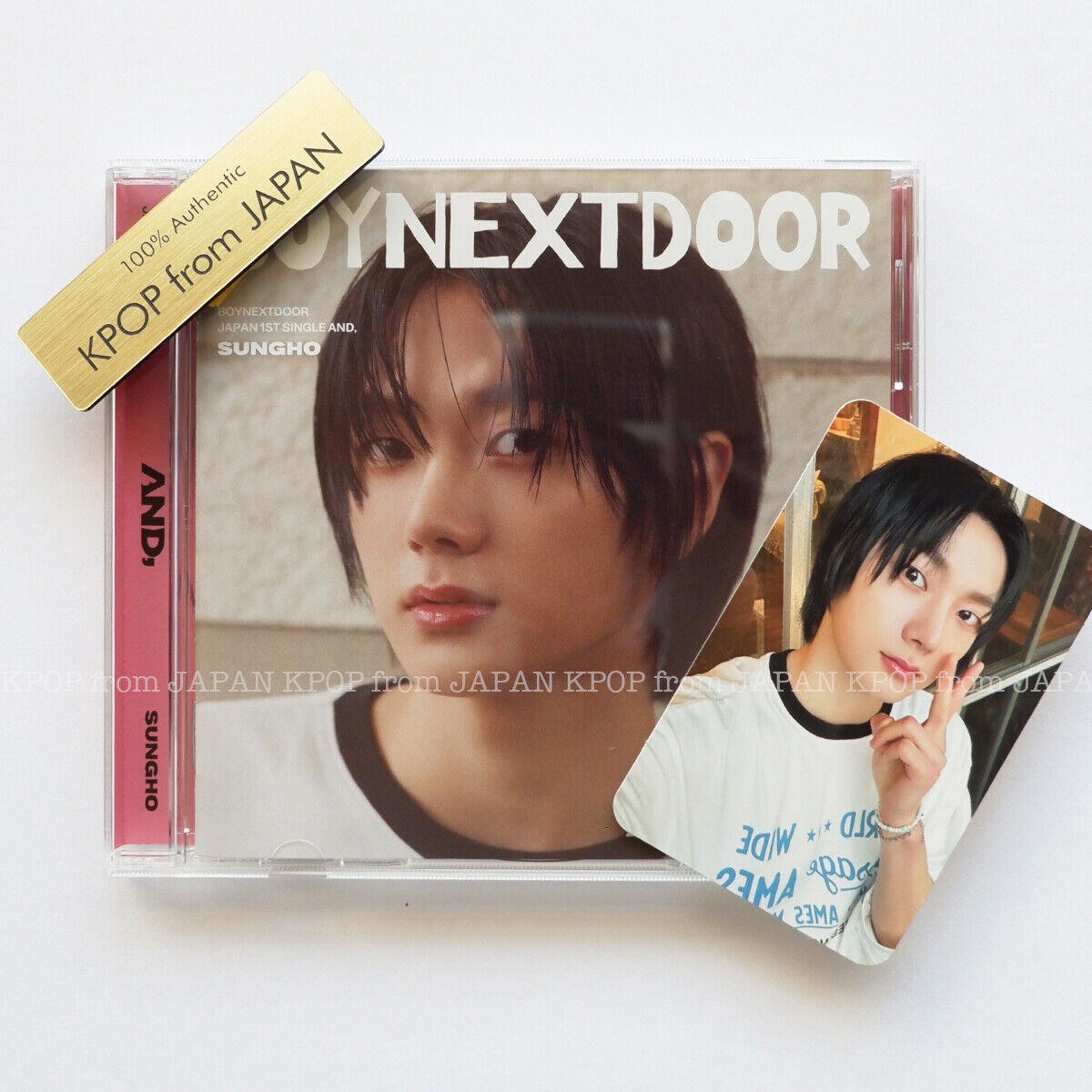 BOYNEXTDOOR AND, AND Japan SOLO CD + Photocard set JAEHYUN BOYNEXTDOOR AND, AND Japan SOLO CD + Photocard set JAEHYUN