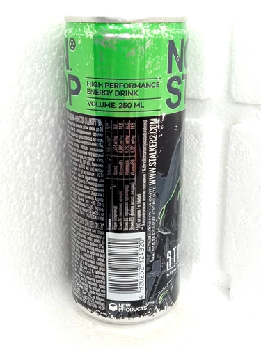 NON STOP S.T.A.L.K.E.R. GREEN Energy Drink  EMPTY Can 250ml Ukraine 2025 Collect - Picture 6 of 11