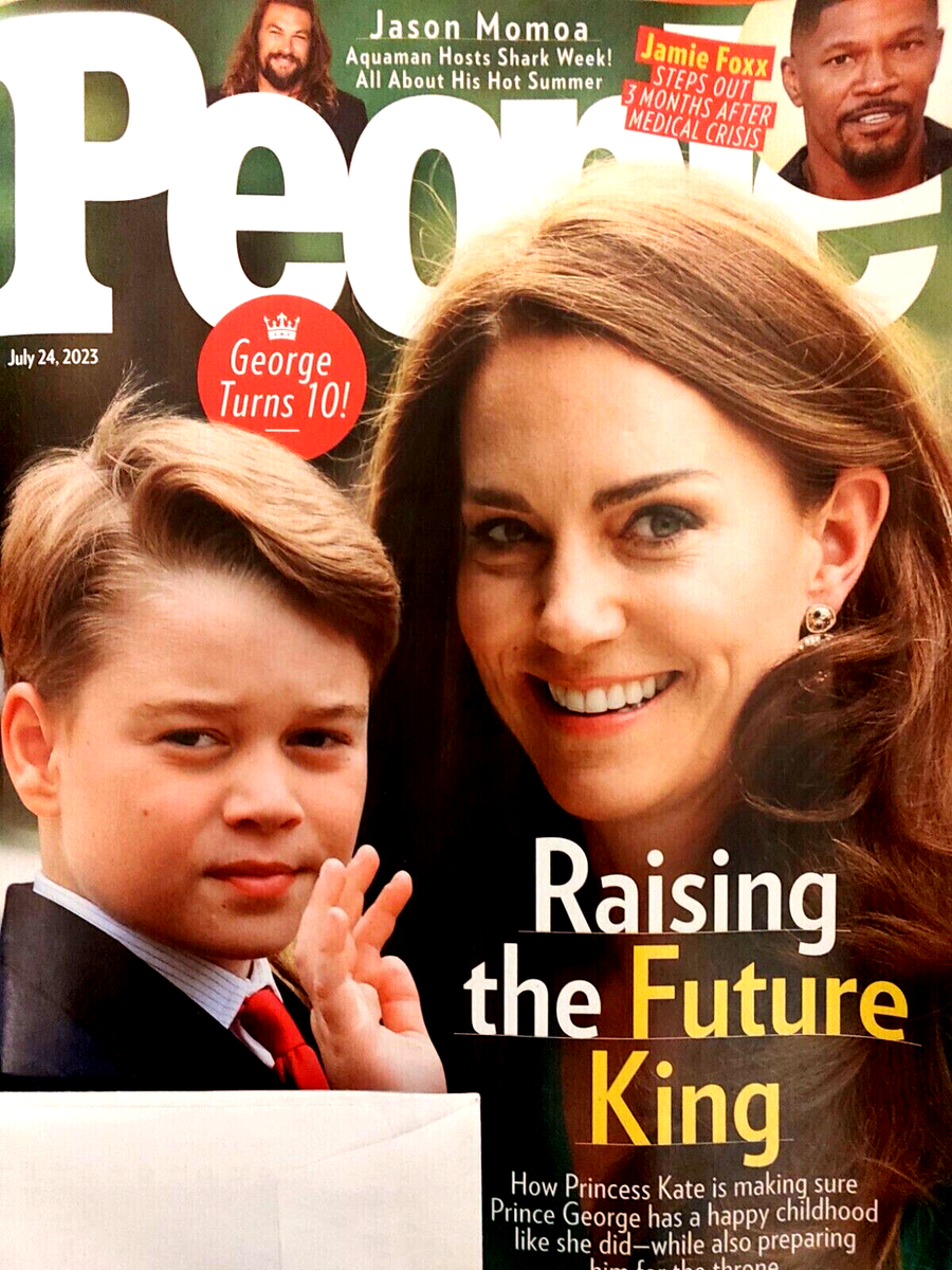 PEOPLE MAGAZINE July 24, 2023 PRINCE GEORGE TURNS 10 ROYAL FAMILY