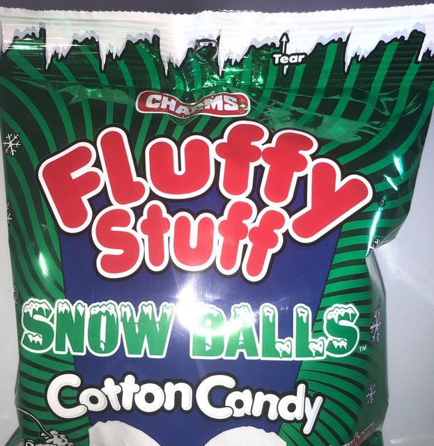 Charms Fluffy Stuff Strawberry Cotton Candy Snow Balls 2.10 Oz for sale
