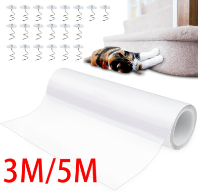 5M Kratzschutz Protector,Katze Kratzschutzfolie,Katzen Anti Kratz Tape für Sofa