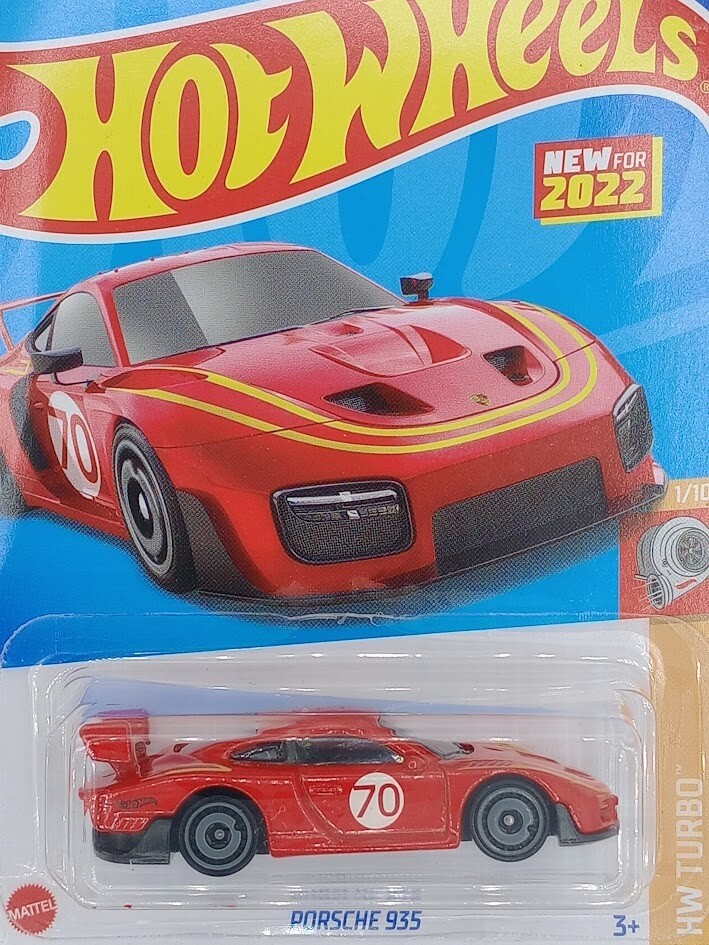 2022 Hot Wheels #12 HW Turbo Porsche 935 red