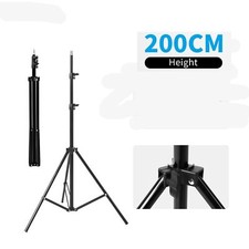 Portable Adjustable 2M Light Stand Tripod For Studio Photo Flash LED Lighting