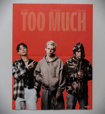 The Kid LAROI, Jung Kook, Central Cee - A2 Poster (XL) - ''TOO MUCH'' #