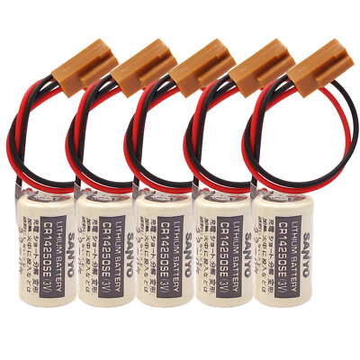 5Pcs 1000mAh CR14250SE 3V 1/2AA for FDK PLC Battery 1747-BA Backup Power Supply