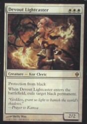 Devout Lightcaster 10/249 Zendikar Rare MTG