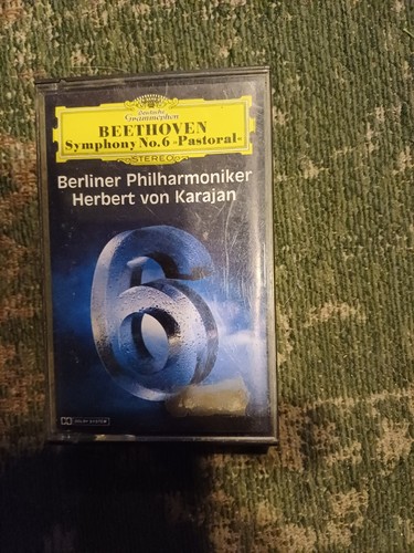 Beethoven Symphony No.6 Berliner Herbert Von Karajan Cassette 1977 Deutsche  - Picture 1 of 2