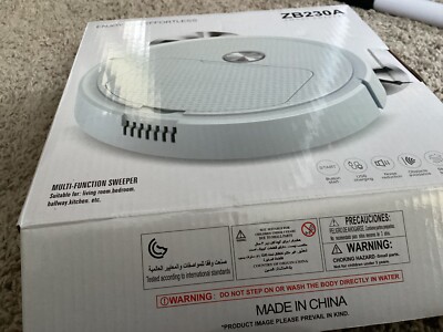 New SMART SWEEPER ZB230A MULTI-FUNCTION SWEEPER - WHITE - OPEN Box