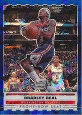 2019-20 Panini Contenders Optic Front Row Seat Blue Cracked Ice #17 Bradley Beal