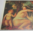 SATYR Nymph Postcard Paris France Satanic Devil Satan Halloween Infancy Jupiter — photo 2
