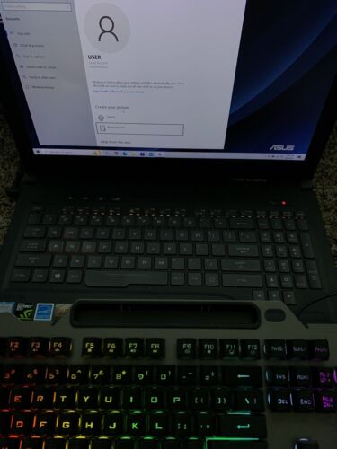 1TB HDD+256GB SSD 16GB RAM ASUS ROG Strix GL703V 17.3" i7-7700HQ 2.8GHz GeForce - Picture 9 of 19