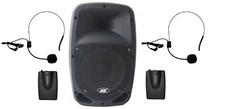Audio2000'S AWP6407H 2-Channel Rechargeable Wireless PA with Bluetooth - New