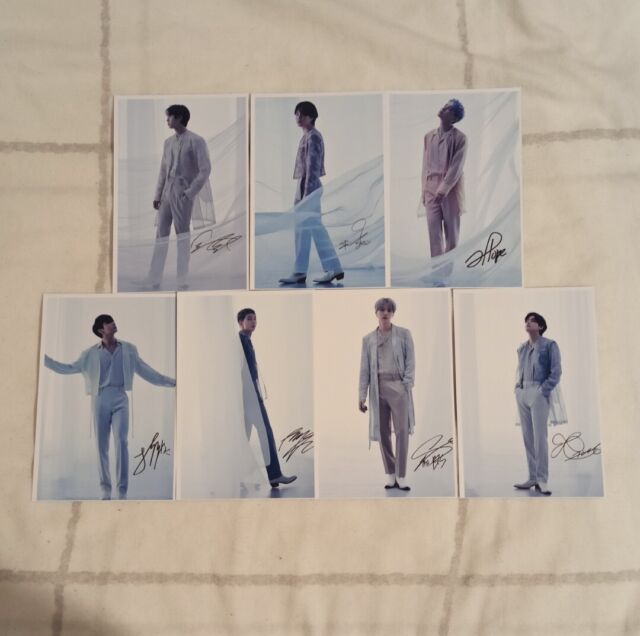 BTS Bangtan Boys Autogrammfotos Autogrammkarten Repro Kpop