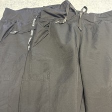 2 Pairs Medcouture Scrub Pants And 1 Scrub Top XS