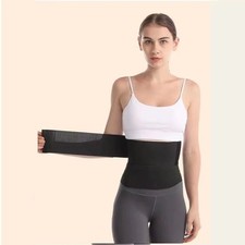 UK Women Men Waist Trainer Body Shaper Tummy Control Belt Belly Tummy Wrap New