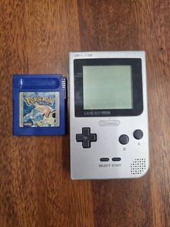 🎮 Nintendo Game Boy Pocket Silver Pokémon Version Bleue OFFICIEL –...