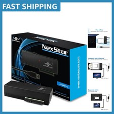 Black NexStar USB 3.0 to SATA Adapter - Connect all Optical Drives Effortlessly