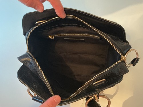 Womens See By Chloe Leather Black Handbag BNWT with Authenticity Card - Picture 8 of 13