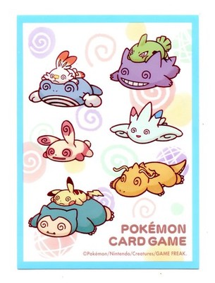 Friends in a Daze (Blue) Individual Card Sleeve Pokemon Center Japan Original