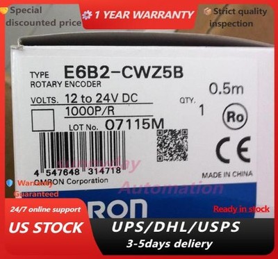 1PC New Omron E6B2-CWZ5B 1000P/R Rotary Encoder Fast Shipping E6B2CWZ5B