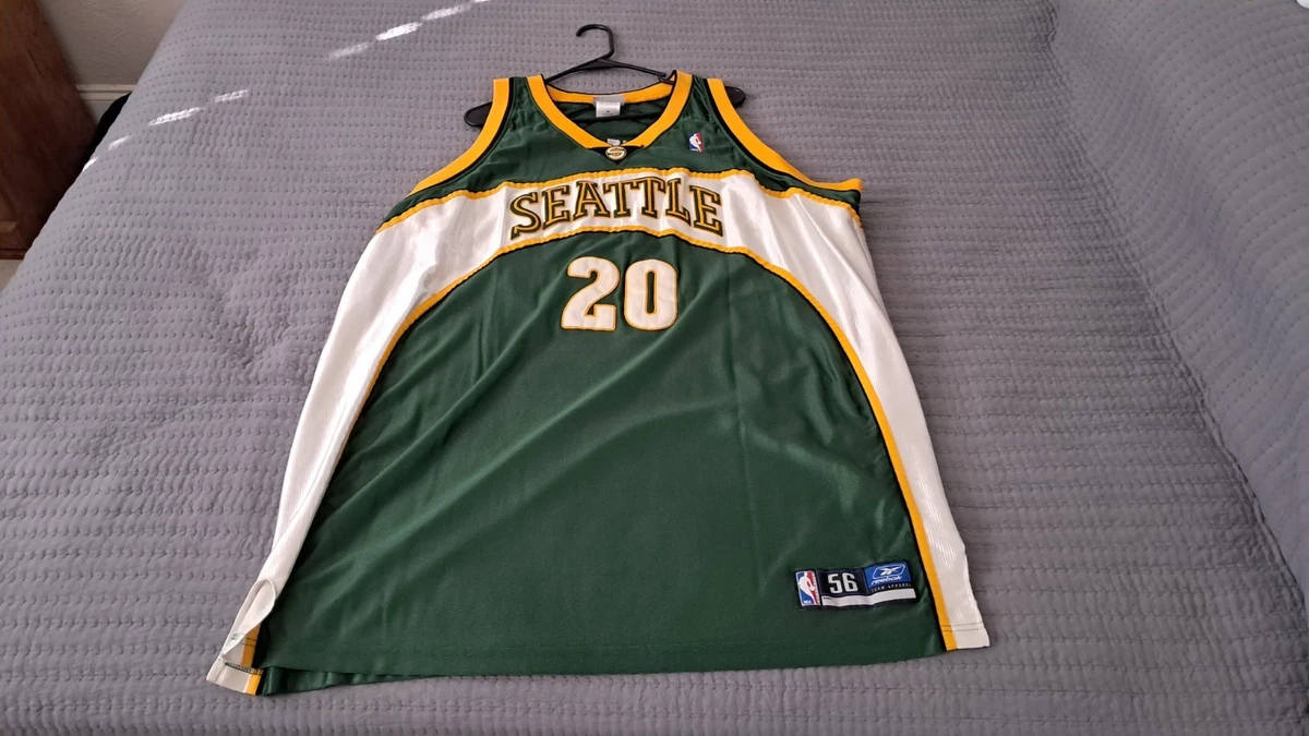 Gary Payton Seattle Supersonics 56 Size NBA Fan Apparel