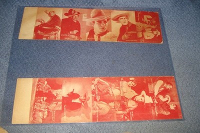10 Uncut sheet Oh Boy Gum, Movie Stars & Scenes, 1930's, Awesome!