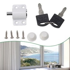Sliding Door Lock Latch Patio Aluminium Alloy Anti Theft Framesc