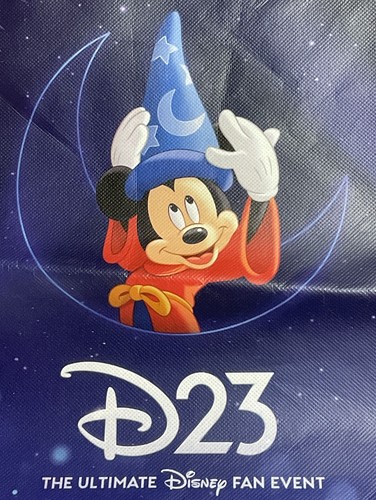 Disneyland Mickey Mouse Fantasia D23 Ultimate Disney Fan Event Tote/Bag-Lot of 2 - Picture 2 of 11