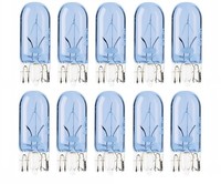 Flosser Flosser Miniature Kennzeichenleuchten Ersatz 10X W5W 194 5W 12V 4000K
