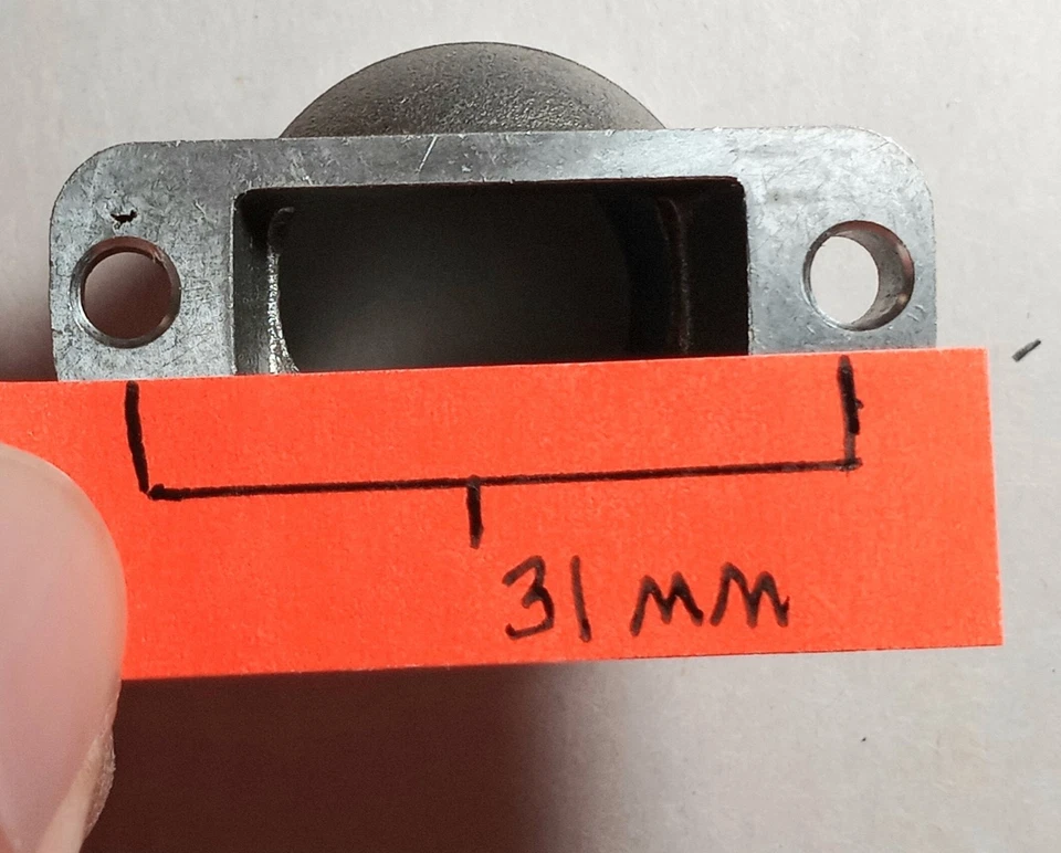 Vtg Nitro Engine Exhaust Adapter For Header Manifold Pipe Airplane Car Boat 31mm - Image 2 of 4