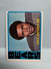 JA4452 1972 Topps football Gale Sayers #110 Chicago Bears Ex-Mt