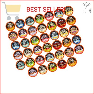 Java Factory Flavored Coffee Pods, Assorted Sampler, Variety Pack, Compatible wi