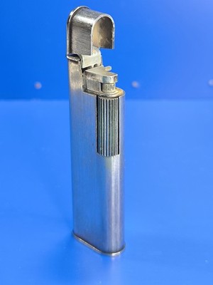 Alexander Lloyd Ghost 20u Silver Roll Gas Lighter - Dunhill