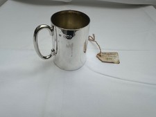 Victorian Sterling Silver Christening Mug London 1899 Hallmarked - 117g