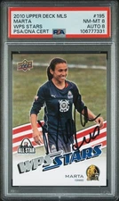 2010 Upper Deck - Marta #195 (RC) ~~~AUTOGRAPHED!!!~~~ 1-of-7 HIGHEST PSA GRADE!