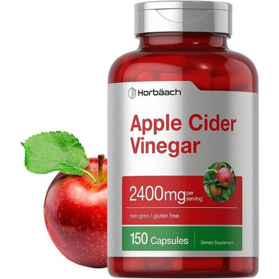 #ad Apple Cider Vinegar Capsules 2400mg 150 Count Non GMO by Horbaach $11.99