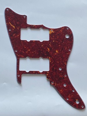 For Fit Fender Squier Affinity Jazzmaster Style Guitar Pickguard Red Tortoise