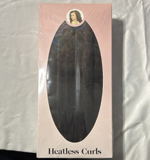 Heatless Jumbo Hair Rollers Brown 4 Pack for Long Hair