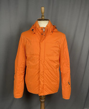 Jet Set Herren Orange Daunen Isoliert Puffer Skijacke Größe 3