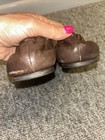 Tory Burch Womens Ballet Reva Flats, Brown Leather, Gold TB Emblem, Size 9.5 — photo 7