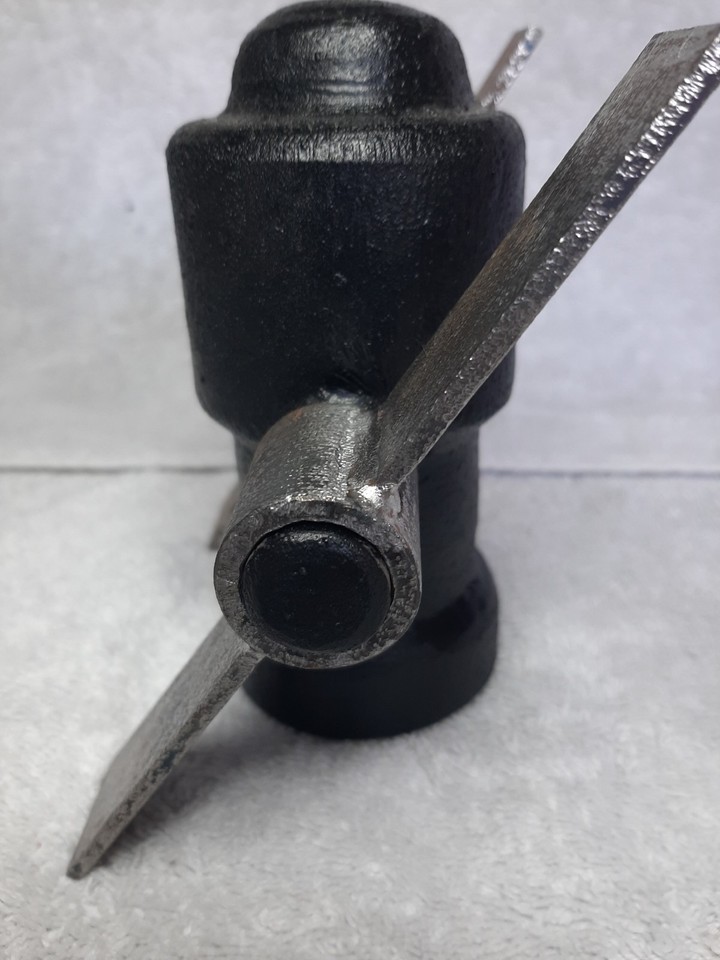 Black Powder Signal Cannon Barrel Cap Square Carriage Trunnion Clamp 1-1/2 Dia