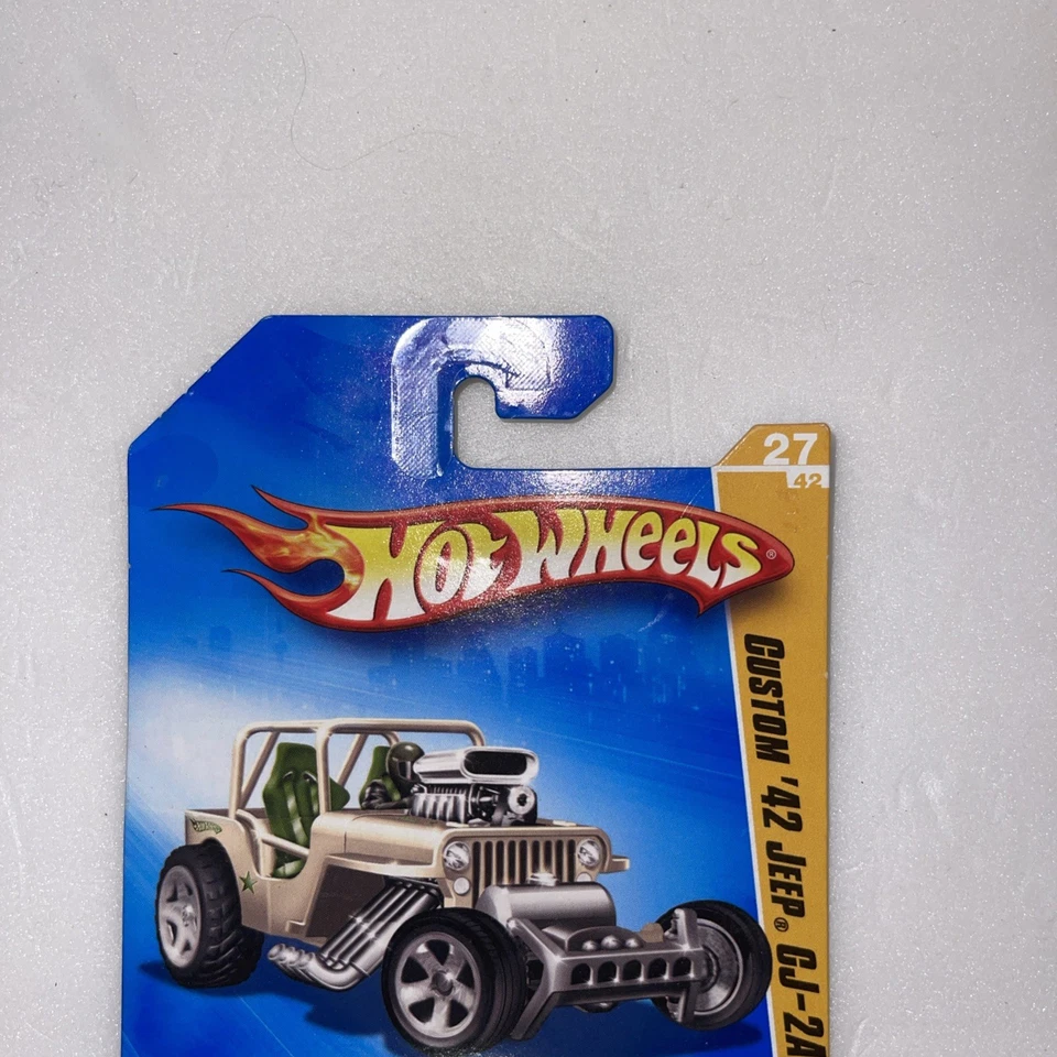 Jeep CJ-2A Hot Wheels 2009 nuevos modelos personalizados '42 Foto 3 de 4