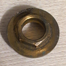 Sechskantmutter mit Flansch aus Metall, Außensechskant für Grohe Euromix