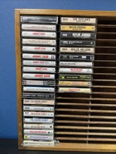 Johnny Cash Cassette Lot Willie Nelson Waylon...