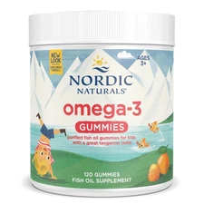 Nordic Naturals Omega 3 Gummies - Daily Omega-3s, DHA & EPA, 120 Ct